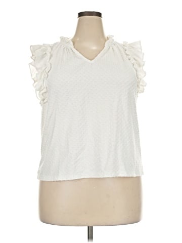 J.Crew Factory Store Sleeveless T-Shirt (view 1)
