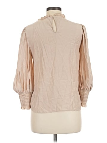 Amanda Uprichard 3/4 Sleeve Silk Top (view 2)