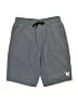 Hurley Chevron-herringbone Gray Athletic Shorts Size 10 - 12 - photo 1