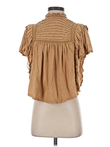 Free People Short Sleeve Blouse (view 1)