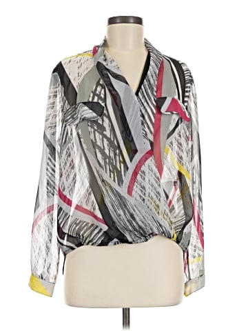 Bisou Bisou Long Sleeve Blouse (view 1)