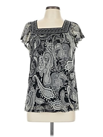 Apt. 9 Short Sleeve Blouse (view 1)