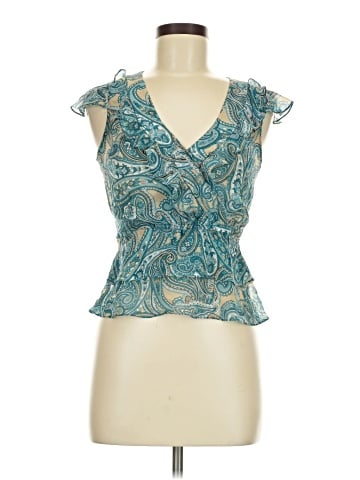 INC International Concepts Sleeveless Silk Top (view 1)