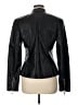 Guess 100% Polyurethane Metallic Black Jacket Size L - photo 2