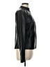 Guess 100% Polyurethane Metallic Black Jacket Size L - photo 4