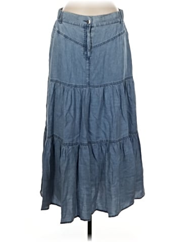 Elliott Lauren Denim Skirt (view 1)