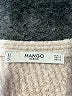 Mango Solid Silver Pullover Sweater Size M - photo 4