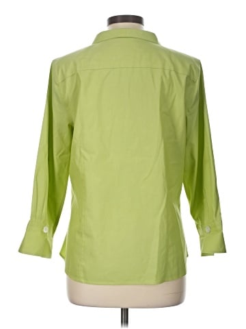 Coldwater Creek 3/4 Sleeve Button-Down Shirt (view 2)