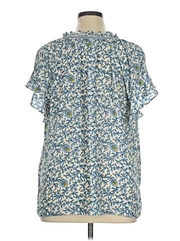 Max Studio Short Sleeve Blouse (view 2)