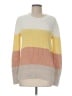 Gap Color Block Yellow Pullover Sweater Size M - photo 1