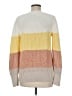 Gap Color Block Yellow Pullover Sweater Size M - photo 2