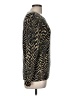 J. McLaughlin Chevron-herringbone Gold Black Pullover Sweater Size M - photo 4