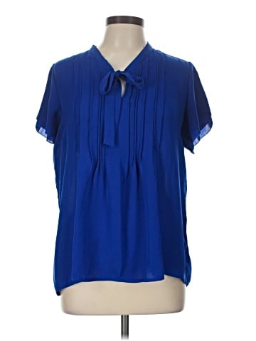 Lands' End Short Sleeve Blouse (view 1)