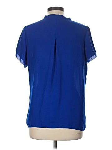 Lands' End Short Sleeve Blouse (view 2)