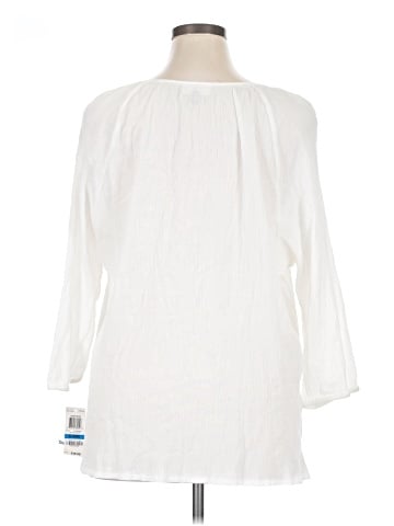 JM Collection 3/4 Sleeve Blouse (view 2)