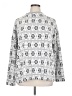Ann Taylor LOFT Outlet Print White Pullover Sweater Size XL - photo 1