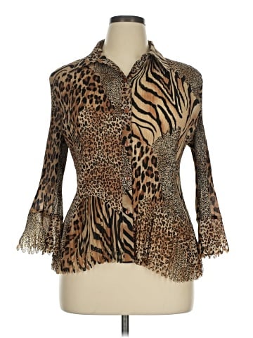 Sioni 3/4 Sleeve Blouse (view 1)