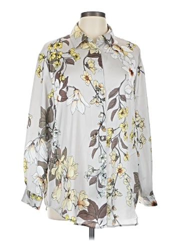 T Tahari Long Sleeve Blouse (view 1)