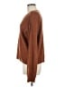 DKNY Solid Brown Pullover Sweater Size M - photo 5