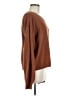 DKNY Solid Brown Pullover Sweater Size M - photo 4