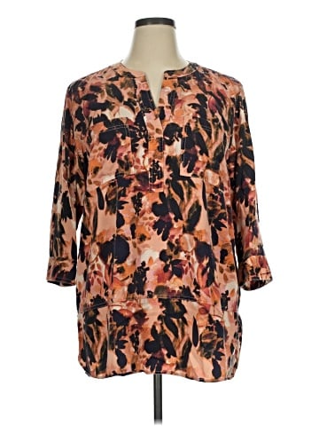 Westbound 3/4 Sleeve Blouse (view 1)