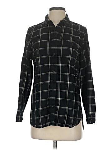 Madewell Classic Ex-Boyfriend Shirt in Windowpane Plaid (view 1)
