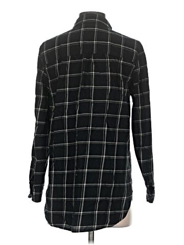 Madewell Classic Ex-Boyfriend Shirt in Windowpane Plaid (view 2)
