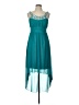 Ruby Rox 100% Polyester Teal Cocktail Dress Size 13 - photo 1