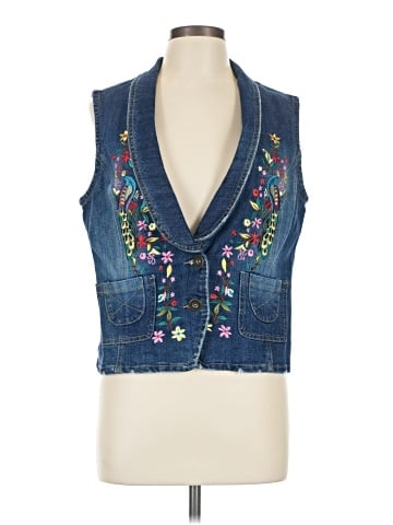 Baccini Denim Vest (view 1)