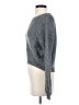 Bebe Solid Gray Pullover Sweater Size S - photo 5