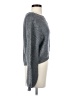 Bebe Solid Gray Pullover Sweater Size S - photo 4