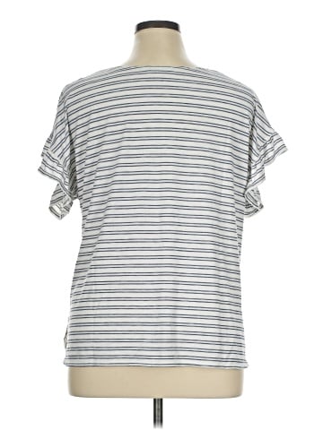 Max Studio Short Sleeve Blouse (view 2)