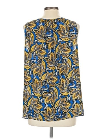 Rose + Olive Sleeveless Blouse (view 2)