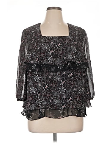 Cj Banks 3/4 Sleeve Blouse (view 1)