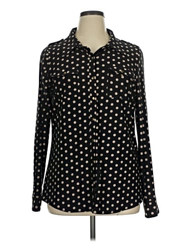 BCBGMAXAZRIA Long Sleeve Blouse (view 1)