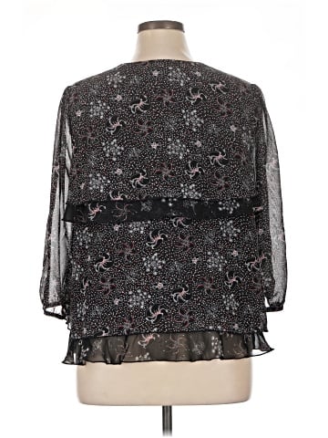 Cj Banks 3/4 Sleeve Blouse (view 2)