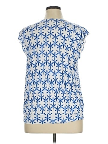 Ann Taylor LOFT Outlet Short Sleeve Blouse (view 2)