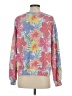 Wildfox Tropical Pink Pullover Sweater Size S - photo 2