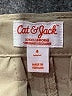 Cat & Jack Solid Tan Khakis Size 4 - photo 3