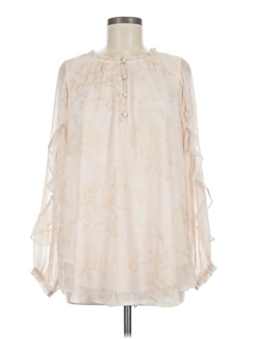 LC Lauren Conrad Long Sleeve Blouse (view 1)