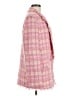 Twinset 100% Polyester Tweed Pink Blazer Size M - photo 4