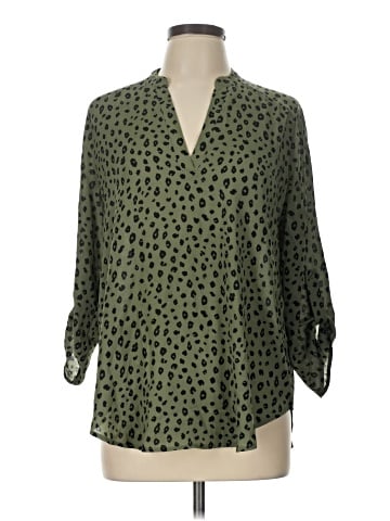 Lush 3/4 Sleeve Blouse (view 1)