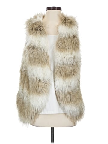 Skies Are Blue Faux Fur Vest (view 1)