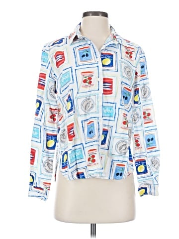 Ann Taylor LOFT Long Sleeve Button-Down Shirt (view 1)