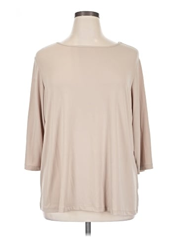 Susan Graver 3/4 Sleeve T-Shirt (view 1)