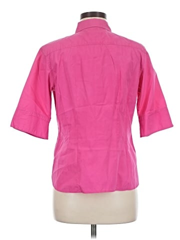 Talbots 3/4 Sleeve Button-Down Shirt (view 2)
