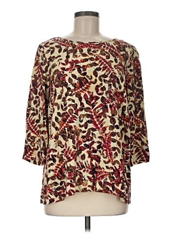 J.Jill 3/4 Sleeve Blouse (view 1)