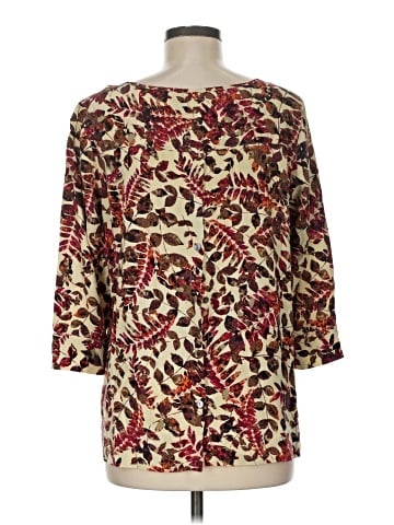 J.Jill 3/4 Sleeve Blouse (view 2)
