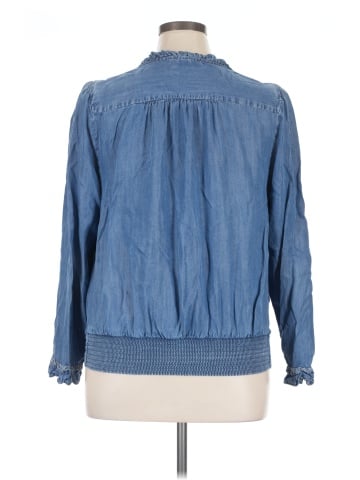 Karl Lagerfeld Paris Long Sleeve Blouse (view 2)