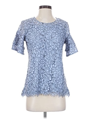 Isaac Mizrahi LIVE! Short Sleeve Blouse (view 1)